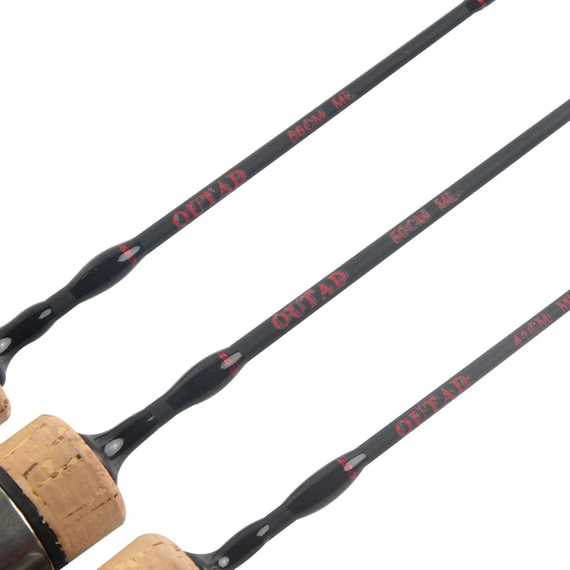 New Fishing Rod ML Power 41cm/50cm/56cm Portable Ice fishing Rods