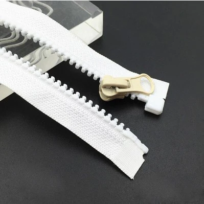 white 3 шт. 60 см высококачественные пластиковые застежки-молнии Open-End спортивная одежда сумки, швейные принадлежности цветные детские молнии P056 - Цвет: white