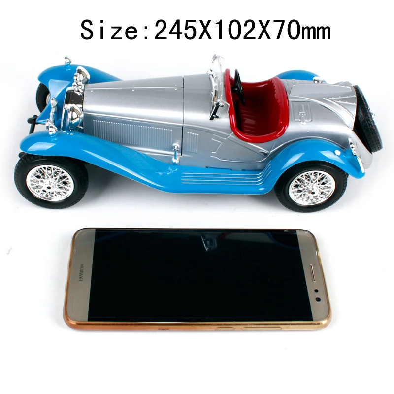 Модель автомобиля паука Bburago 1:18 Alfa Romeo 8C 2300 Классическая модель в стиле ретро под
