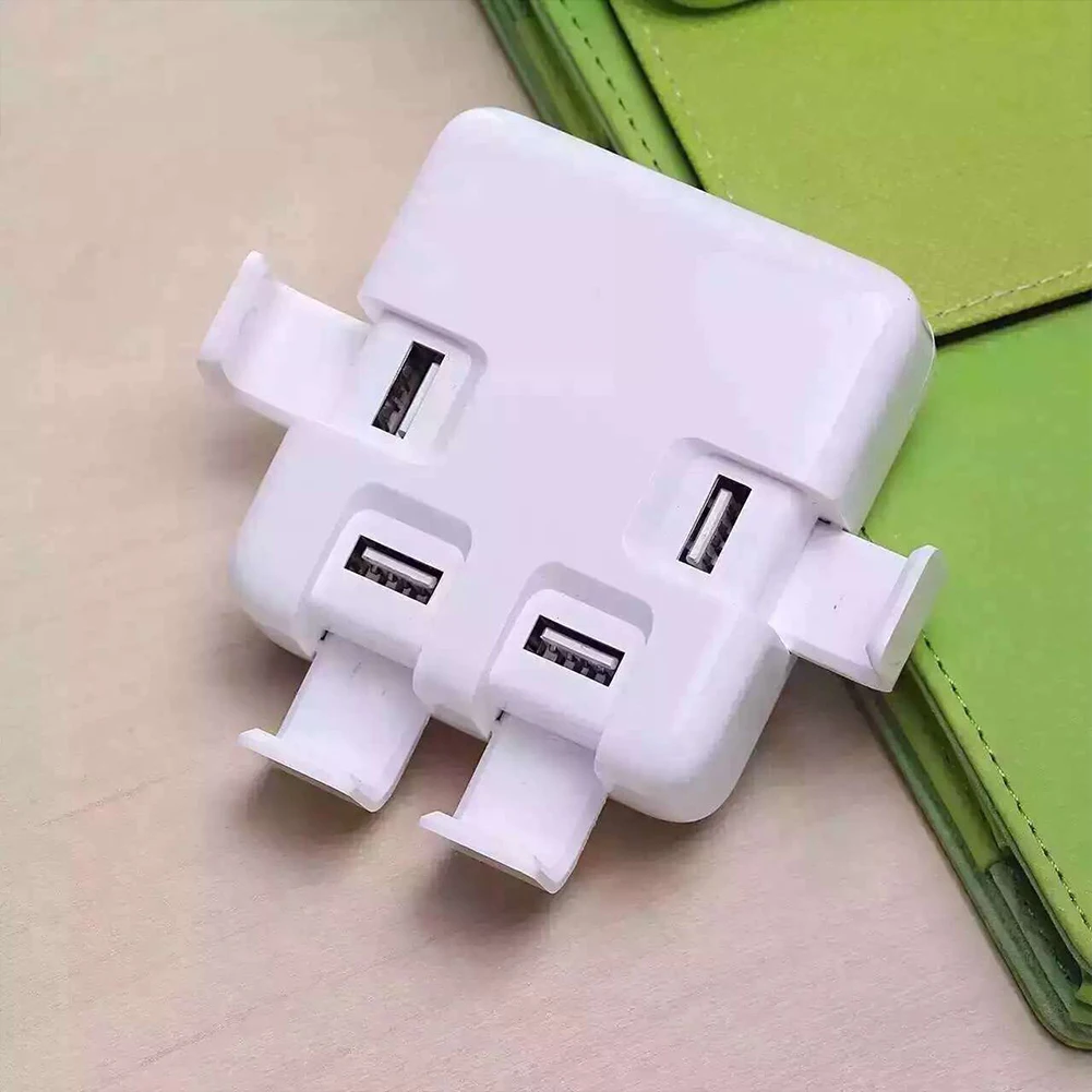 Универсальный 4A 4 порта USB настенное зарядное устройство Micro для планшетных ПК