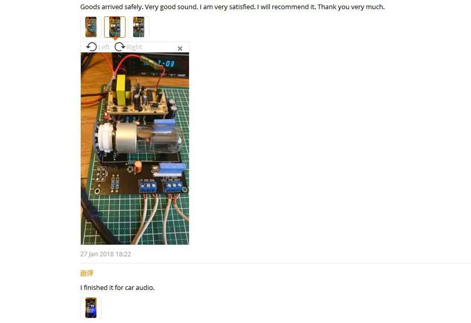 Lusya 6N8P(6H8C 6SN7) автомобильный аудио DC12V вакуумная трубка Предварительный усилитель HiFi предусилитель доска B1-005