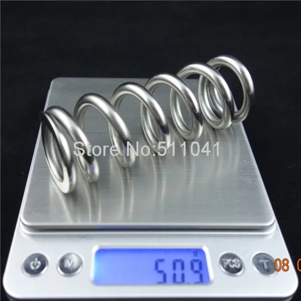 

Bike Rear Shock Titanium Spring , Grade 5 Titanium Spring 550lbx3.0"x165mm with 36 mm inner diameter, Paypal is available