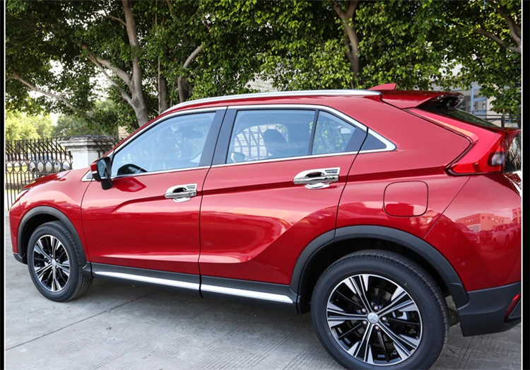 ABS хромированный дверные ручки крышки чаши Tirm для Mitsubishi Eclipse Cross 2017 2018 интимные
