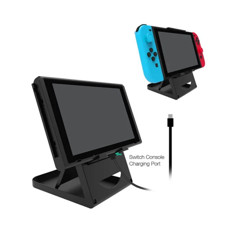 Portable Multi-Angle Collapsible Lightweight Desk Stand Desktop Cradle for Nintendo Switch Host Console | Электроника