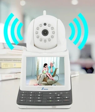 P2P Wifi Skype IP камера беспроводная 32G Видео Запись видео телефон 3 5 &quotэкран