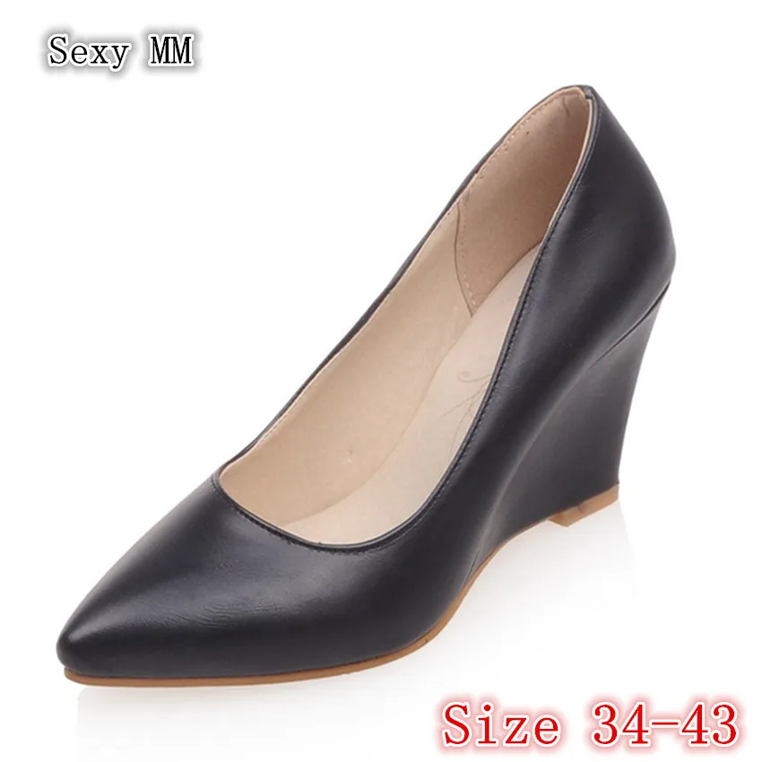 

Женская обувь на танкетке; Женская обувь на платформе и высоком каблуке женские туфли на танкетке повседневные туфли; высокий каблук размер...