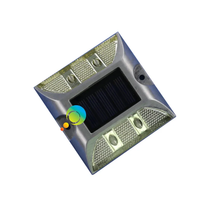 Двухсторонний желтый мигающий светодиодный солнечный дорожный стержень 3 м