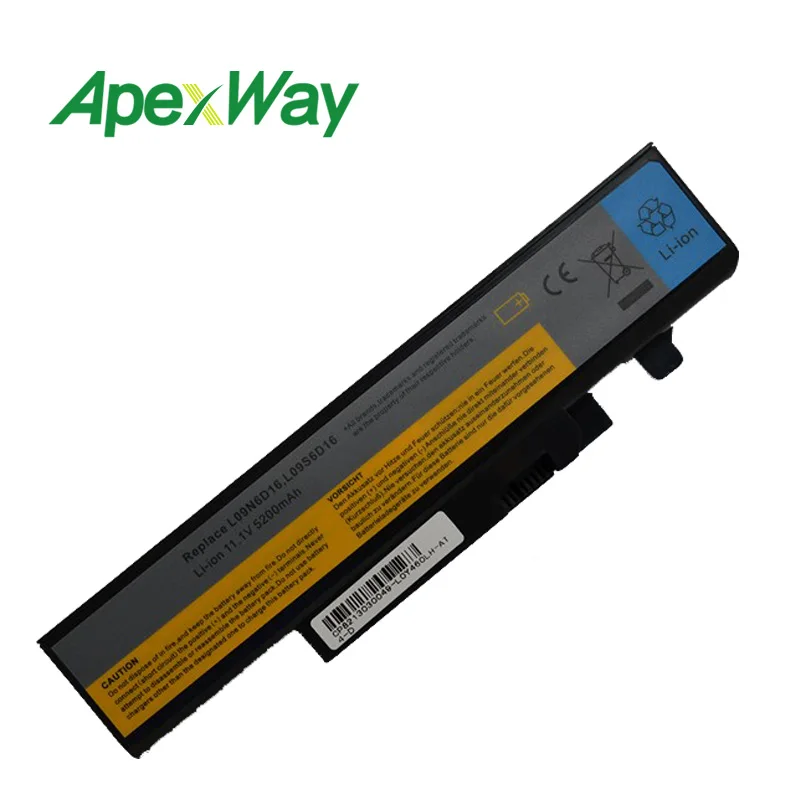 Аккумулятор ApexWay для ноутбука Lenovo 11 1 В 6 ячеек IdeaPad Y450G L08O6D13 L08S6D13 Y550 55Y2054 L08L6D13|laptop