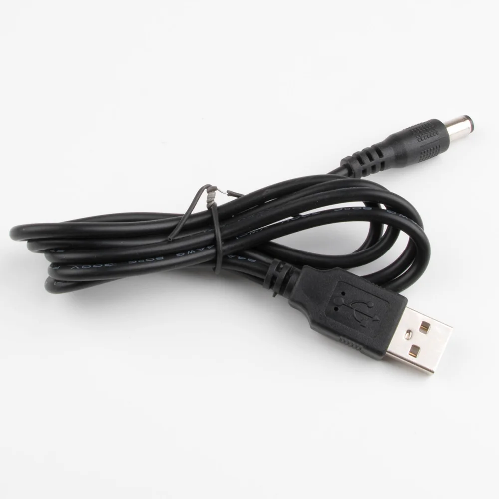 Переходник с USB на DC Power Plug Barrel Jack 5 В адаптер преобразователя 5*2 мм/5525 5/2 1 5x2 мм