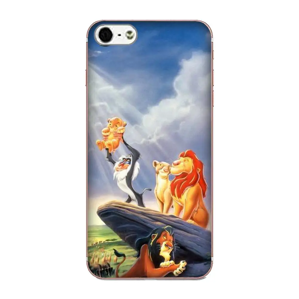 Мягкий ТПУ дизайн по индивидуальному заказу Le Roi Lion King для Sony Xperia Z Z1 Z2 Z3 Z4 Z5 compact Mini