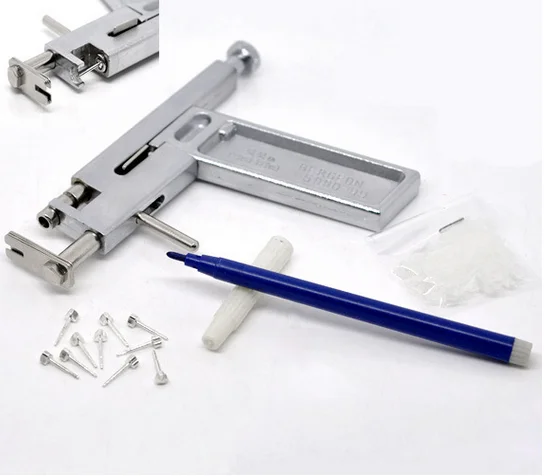 Профессиональный пистолет с отверстиями для ушей безболезненный ношения