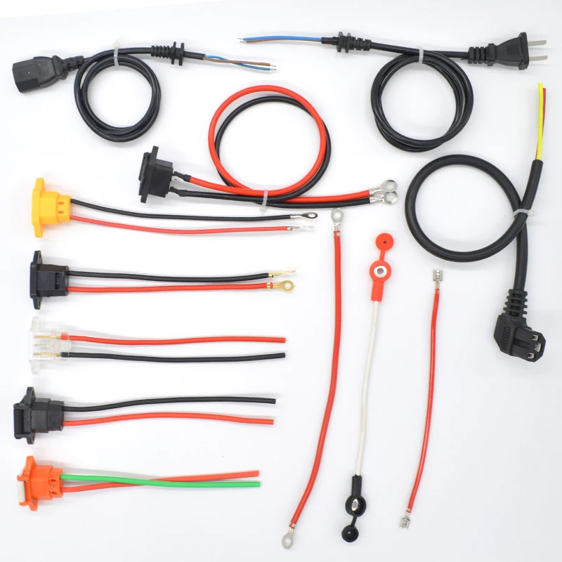 Electric Scooter Bike Charger Plug Port Cable Connector ATO Fuse Holder Battery Wiring Harness Battery Pack Jumper Cable