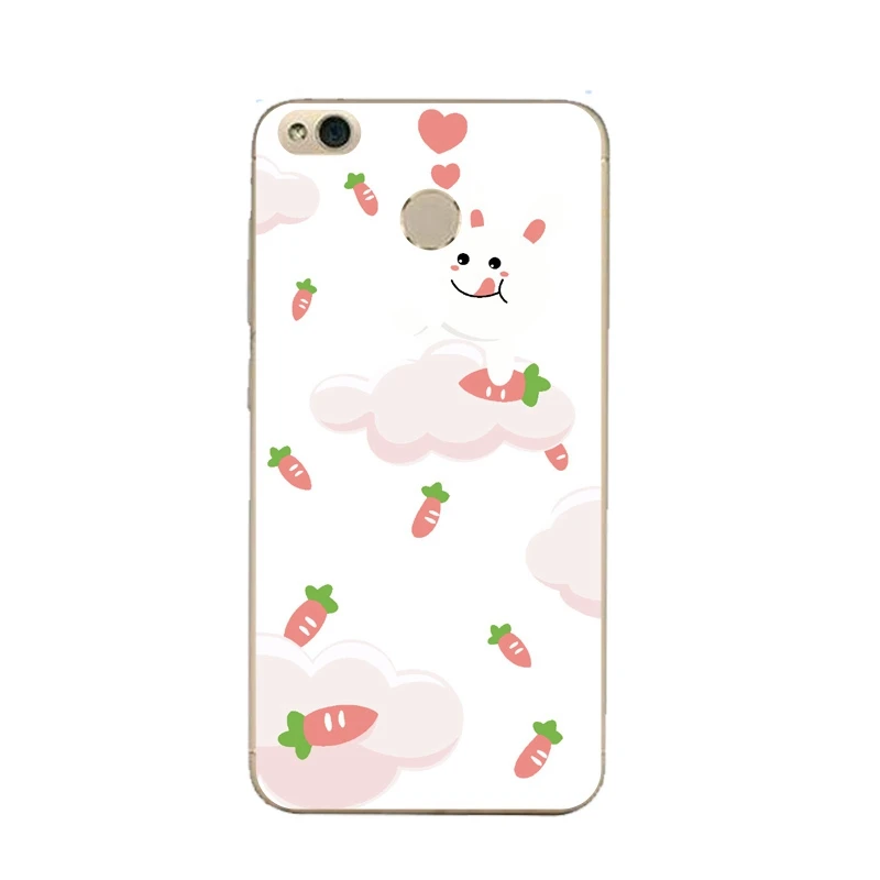 QMSWEI Clear Phone Case For Mi 6 5 5s note3 Redmi note4x 4x 3s 5a 4a note5a Rabbit Printed Shell Bag Protective Soft Cover |