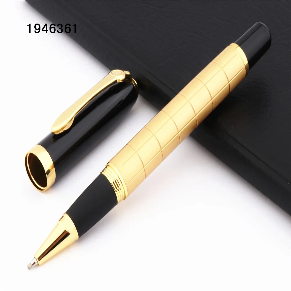Ручка роллер 701 золотого цвета Офисная ручка среднего размера|rollerball pen|business penpen