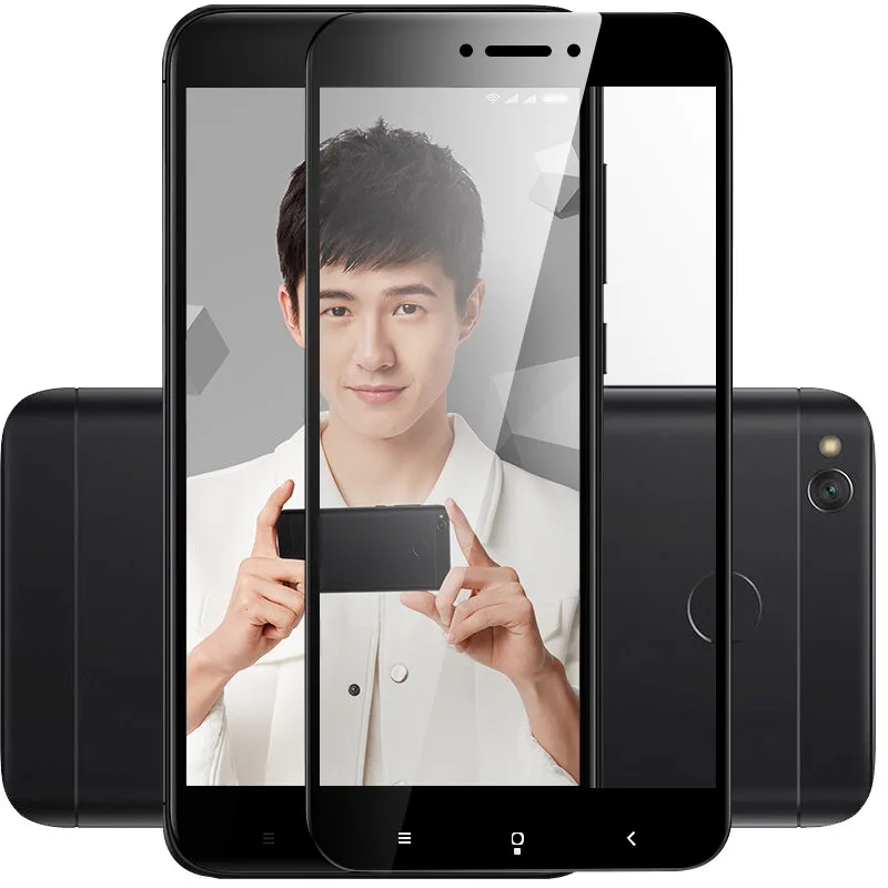 Закаленное стекло для xiaomi redmi 4x Защитная пленка экрана MOFi 9H 2.5D с полным покрытием