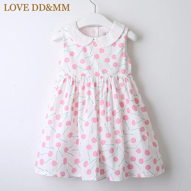 Платья для девочек LOVE DD &amp MM Весенняя детская одежда 2020 милое платье-жилет без