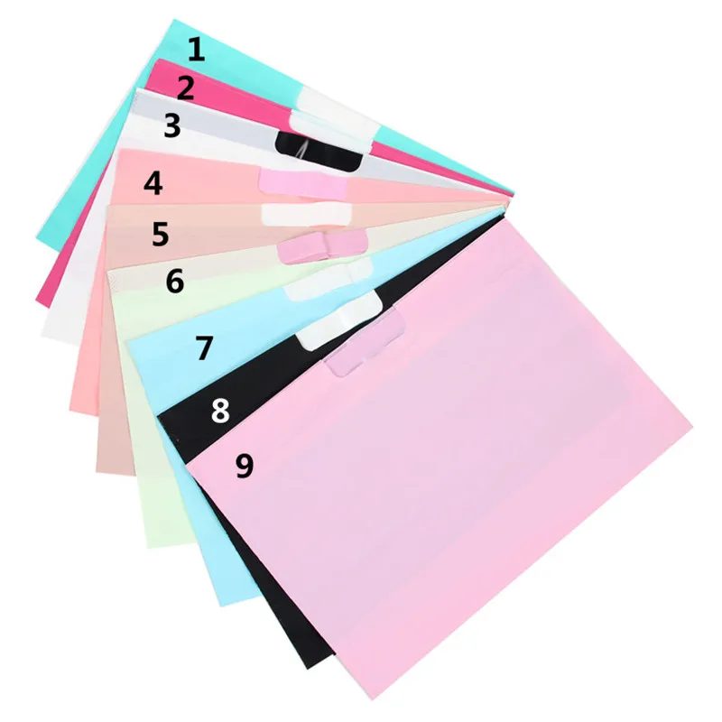 

Пластиковые Портативные Сумки для покупок с поддержкой печати, подарочные пакеты для одежды из бутика, сумки с ручками большого размера