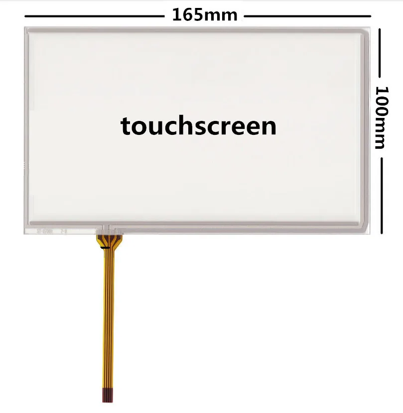 only touch 7 дюймов ЖК-дисплей экран сенсорный экран панель AT070TN94 AT070TN93 AT070TN90 92 v.x автомобильный dvd-навигатор ЖК-дисплей запасные части - Цвет: only touch