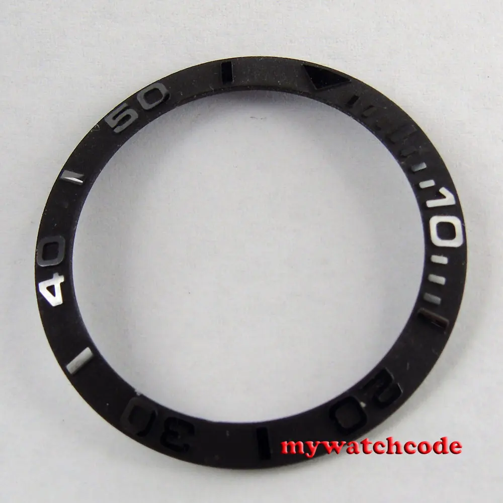 Вставка черного цвета с керамическим ободком 38 мм для мужских часов 40 30 | Наручные