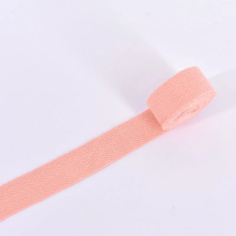 Flesh pink 3 м/6 м 2 см Мульти Цвет шевронная лента, тесьма тканая хлопчатобумажная швейная оверлок ткань ремень DIY Аксессуары LX514 - Цвет: Flesh pink
