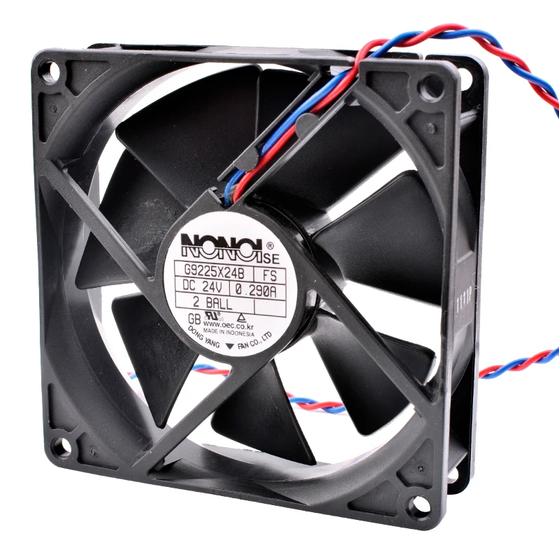 Абсолютно ANCHAOPU G9225X24B 9 см 92x92x25 мм 90 мм вентилятор DC24V 0.29A двойной шар большой объем воздуха инвертор вентилятор охлаждения
