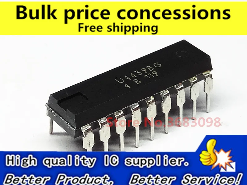 

Free Shipping 5pcs/lots U4439BG TFKU4439BG DIP-18 NEW IC