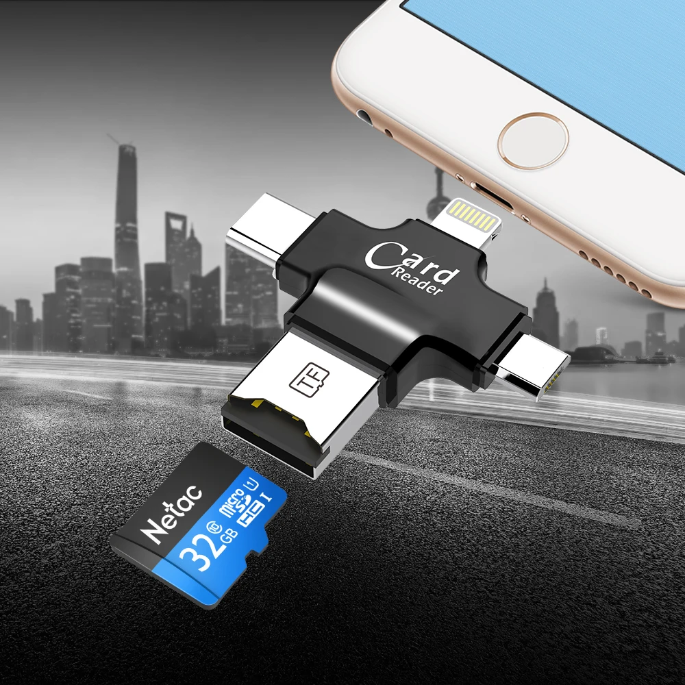 Netac P500 класс 10 карты памяти 16 GB/32/64/128 ГБ Micro SDHC TF карта хранения данных UHS-1 микро SD карты высокой Скорость до 80 МБ/с