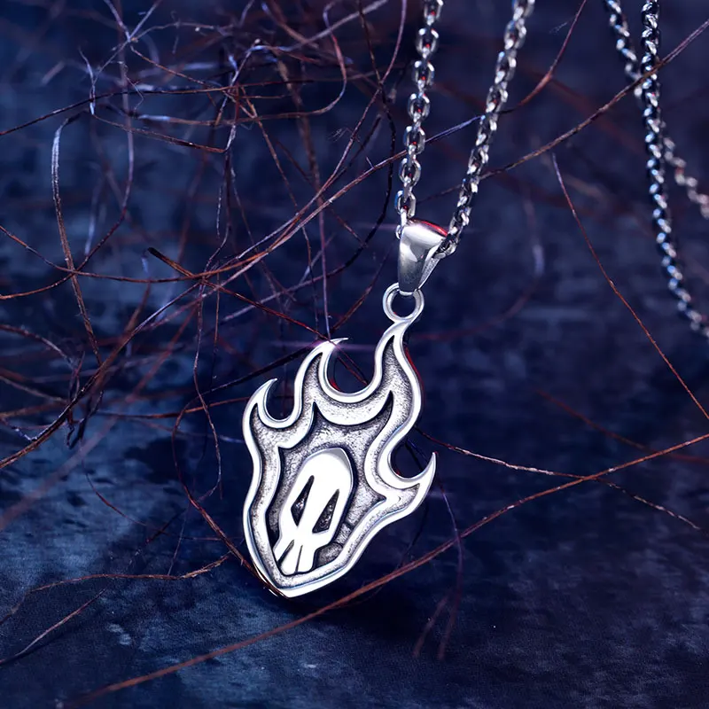 Bleach Аниме Кулон и R из стерлингового серебра 925 манга для ролевых игр Kuchiki Rukia