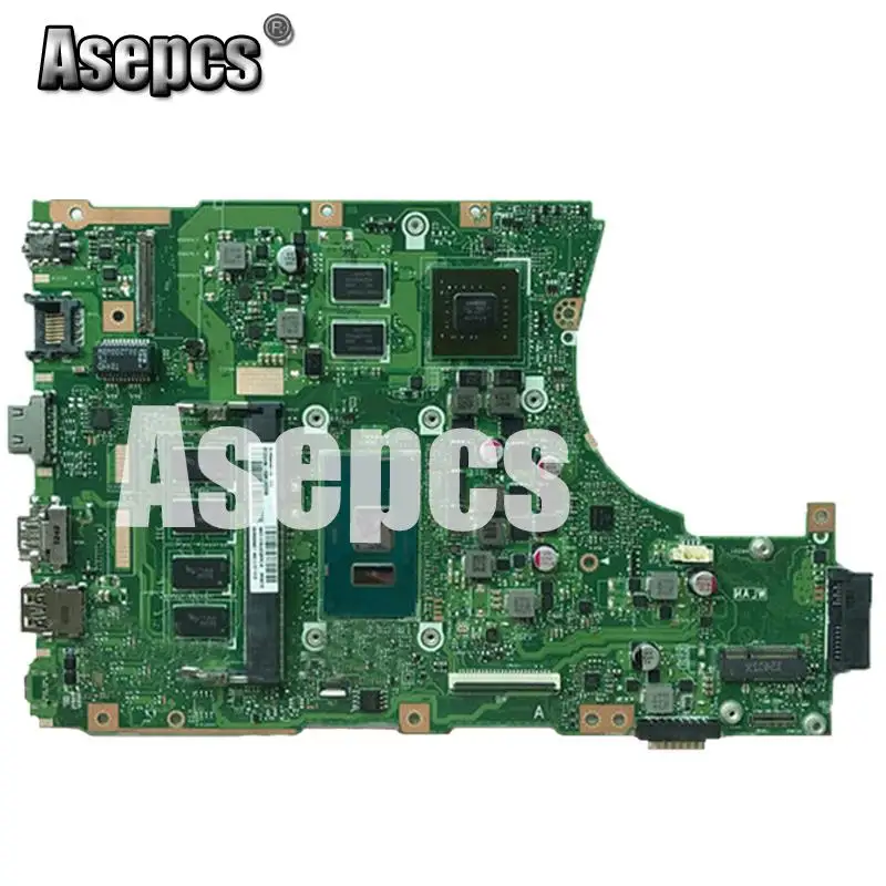 Akemy X456UJ X456UF материнская плата для ноутбука ASUS X456U X456UQ X456UB X456UQK X456UV материнская плата 4GB-RAM I7-6500U GT920M/GT930M DDR3