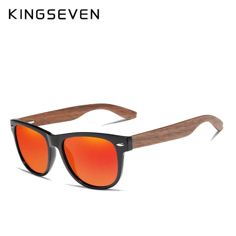 Солнцезащитные очки KINGSEVEN зеркальные для мужчин и женщин винтажные