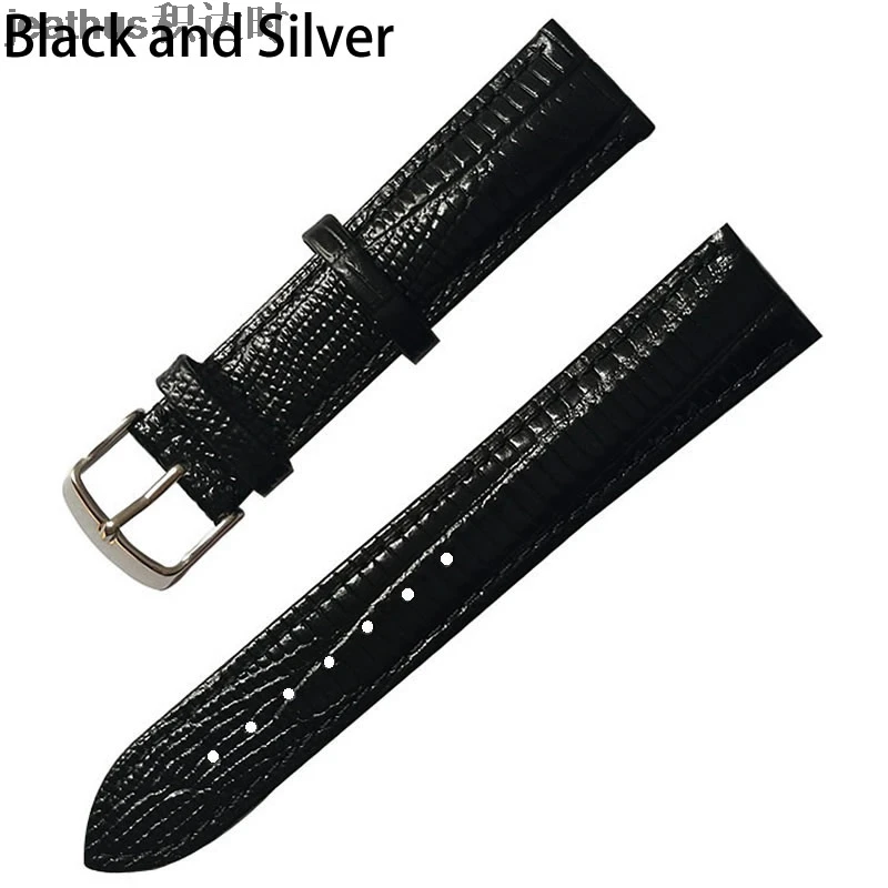 Ремешок Jeathus из натуральной кожи с тиснением под кожу аллигатора 18 20 22 мм|watch band|22mm