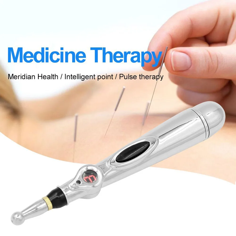 Терапевтическая ручка электронный акупунктурный меридиановый энергетический