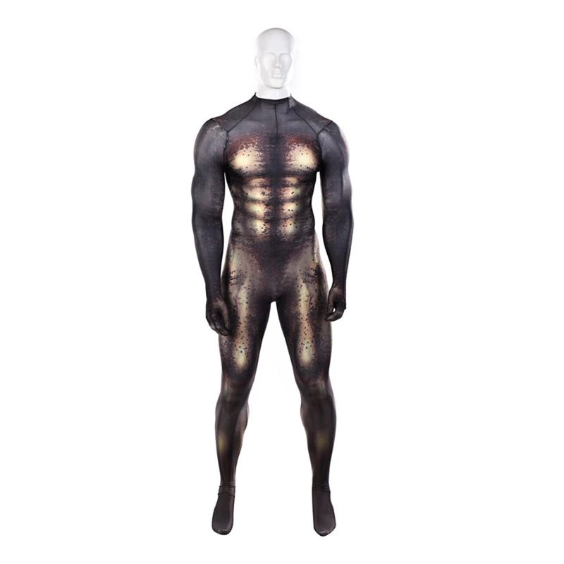 Аниме DC Comic Aquaman Flesh Gold Sea King Косплей зентай костюм Saint Leotard игра шоу реквизит для