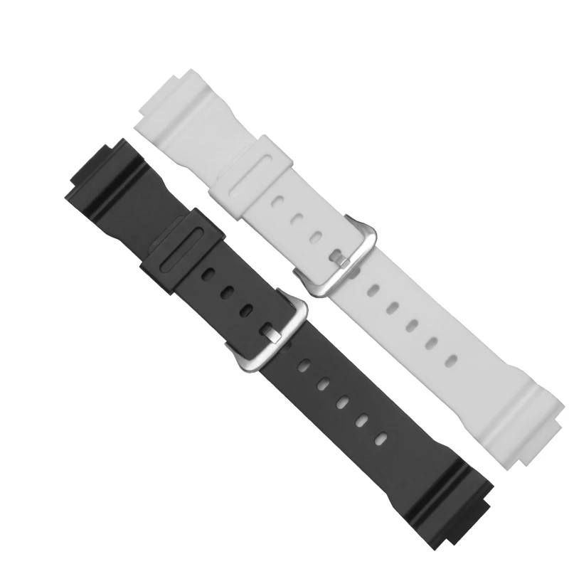 Ремешок резиновый для CASIO DW5600 6900 G5700 GM5610 GW5610 сменный силиконовый браслет черный