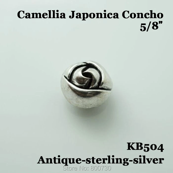 (KB504) 10 шт. 5/8 '' Western Conchos Camellia Japonica Concho Leathercraft|leathercraft|leathercraft conchos |