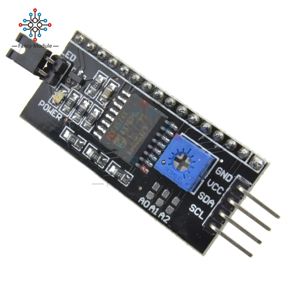 NEW IIC/I2C/TWI/SPI Serial Interface Board Module Port 5V LCD Adapter Converter Compatible For LCD1602 2004 | Инструменты