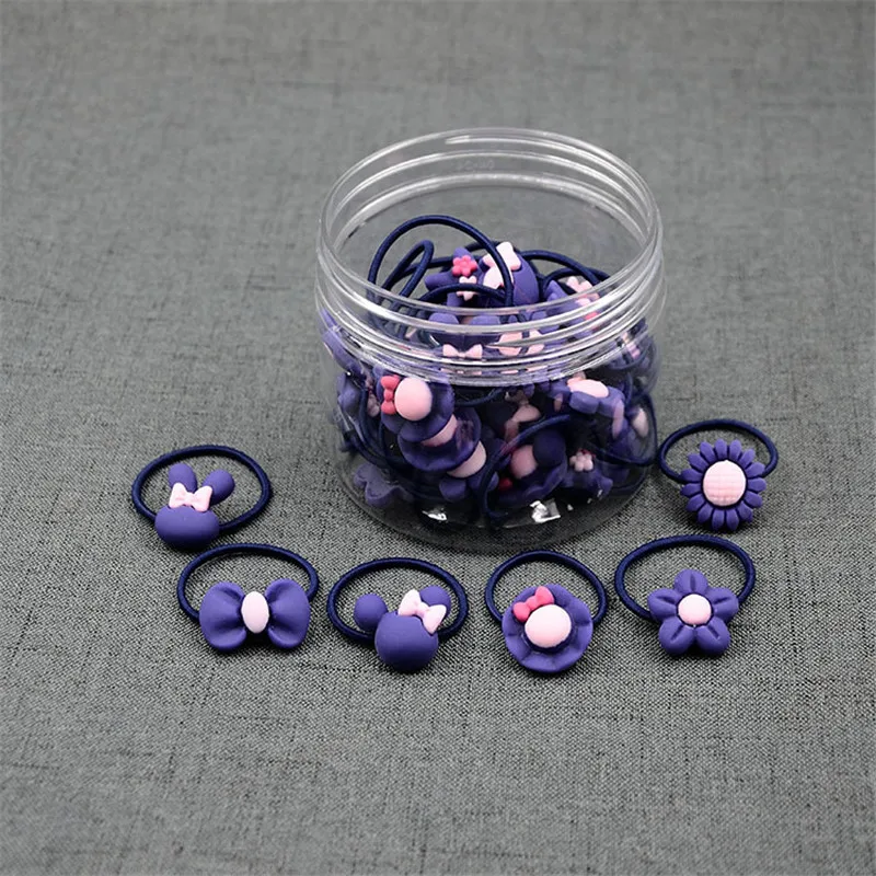 40 шт./партия корейские модные милые аксессуары для волос тиара набор в коробке