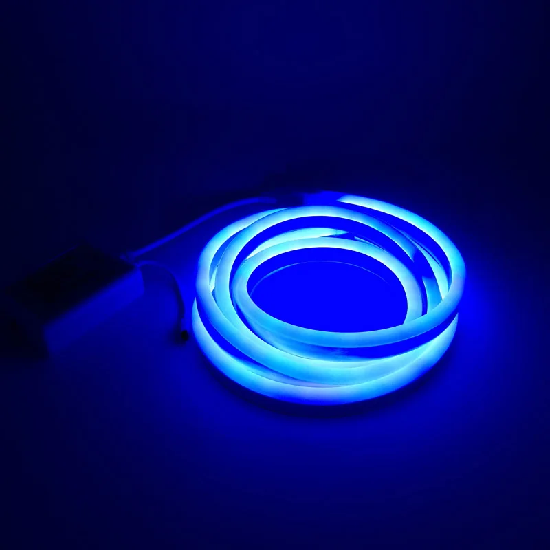Мягкий светодиодный RGB неоновый светильник 220 В SMD 5050 80 светодиодный/м