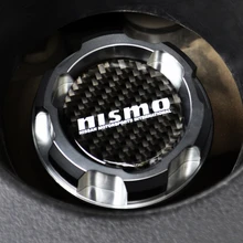 Carbon fiber logo Silve Aluminum ENGINE Oil Cap for nissan ALTIMA MAXIMA SILVIA S13 S14 240SX SENTRA SUNNY INFINITI 350Z 300ZX