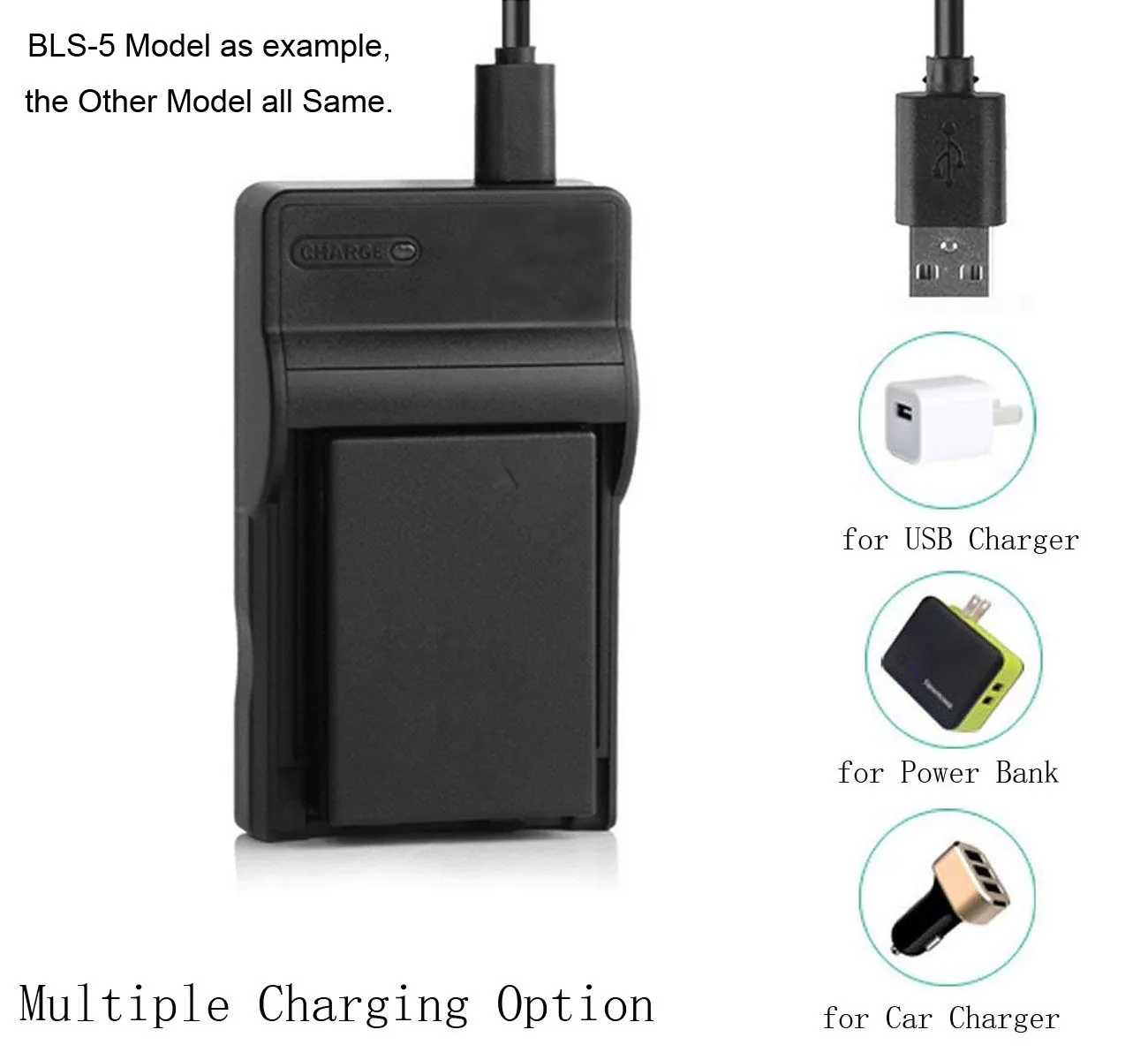 

Battery Charger for Panasonic VW-VBL090E, VW-VBL090E-K, VW-VBL090PPK, VW-VBK180E, VW-VBK180E-K, VW-VBK360E, VW-VBK360E-K