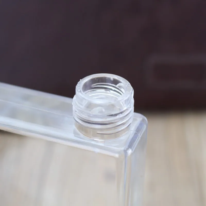 Новый A5 ноутбук 450 мл бумаги квадратная плоская фляга для воды творческий