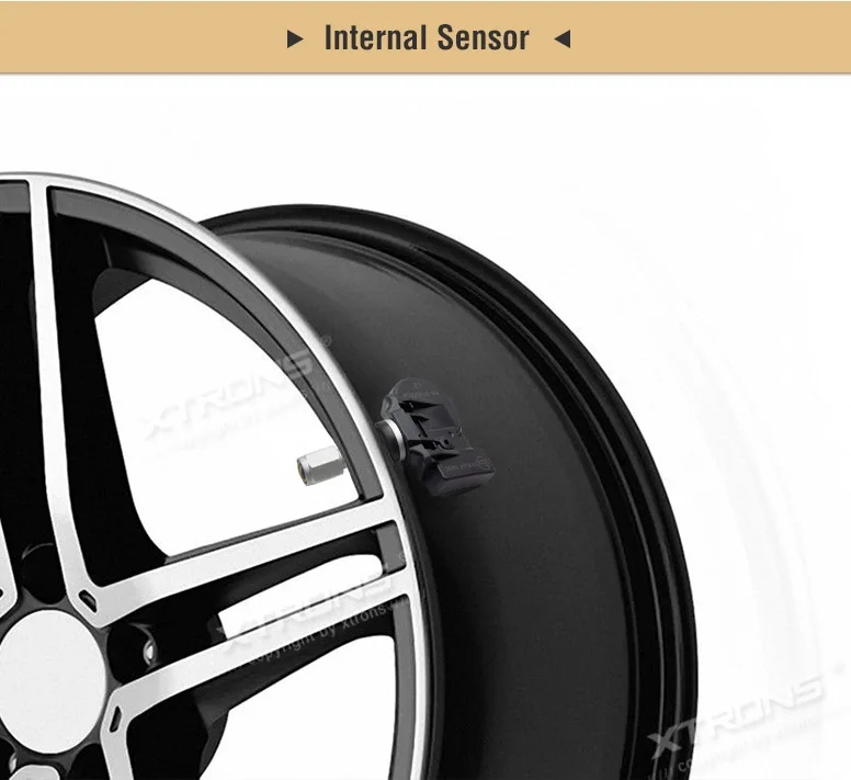 XTRONS TPMS05 Авто TPMS система контроля давления в шинах для XTRONS Android единиц датчик аварийный сигнал
