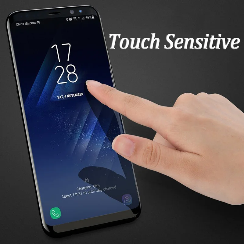 3D защитное стекло на для Samsung Galaxy S8 плюс Примечание 8 screenprotector sumsung s8plus tempered glas note8