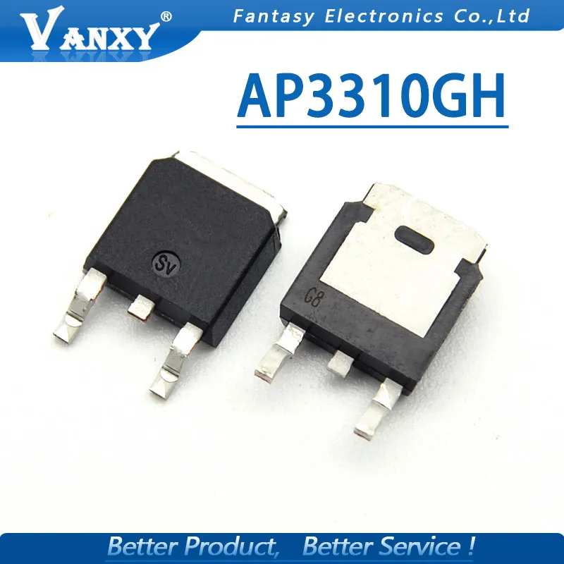 10 шт. AP3310GH TO-252 3310GH TO252 AP3310 новый оригинальный | Электронные компоненты и