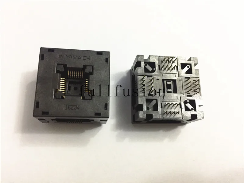 IC234 0324 044 QFP32P 0 8 мм Шаг Yamaichi IC Тесты гнездо величина тела ИС 7x7 гореть в