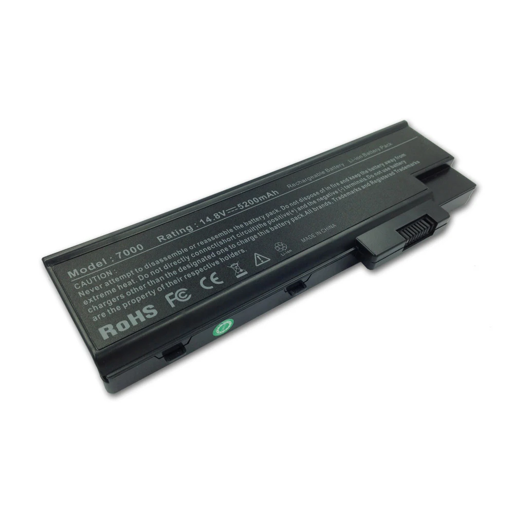 Аккумулятор 5200 мАч для ноутбука Acer Aspire 3660 5600 Series 5670 7000 7100 7110 9300 9400 9410 9420 TravelMate 2460
