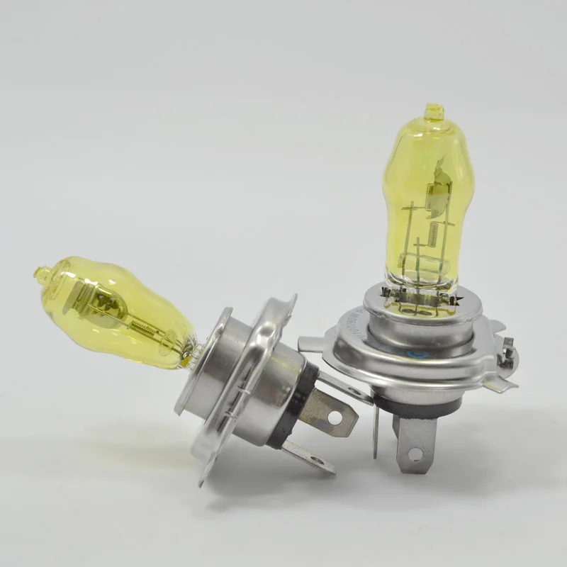 2x9003 HB2 H4 100 Вт 3000 К ксеноновый газ Золотой Желтый HOD автомобильный головной