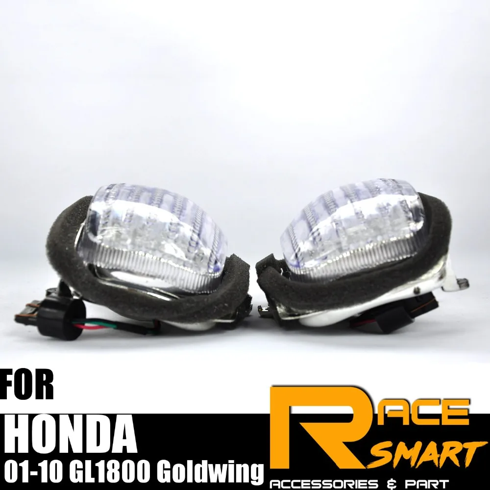 Motorcycle Front Turn Signal Light Lens Cover Case For HONDA 2001-2010 GL1800 Goldwing GL-1800 GL 1800 GOLD WING 02 03 04 05 06 |