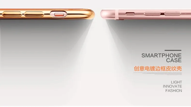 Роскошные Личи кожаный Pattern Мягкий силиконовый чехол для телефона iPhone 7 6 6 S 8 Plus X ультра тонкий Покрытие чехол для iPhone6 5 5S SE