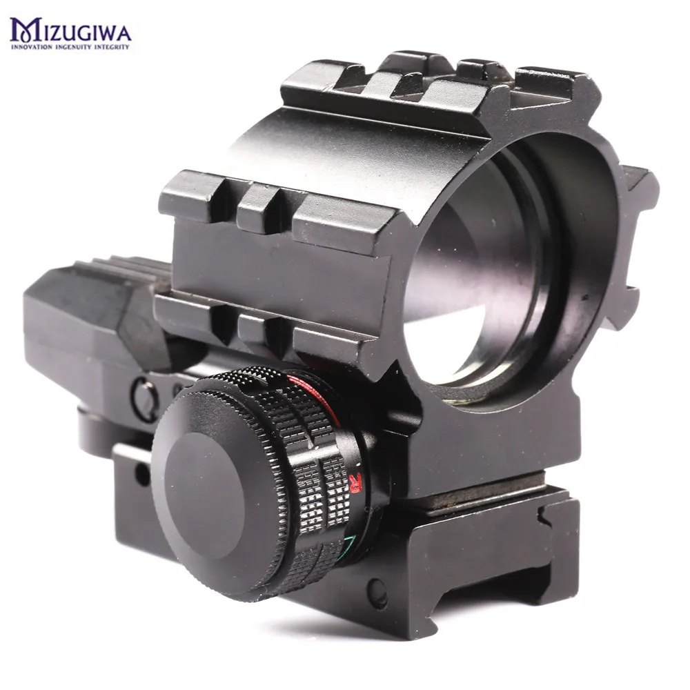 Голографическая 4 сеточки освещения Тактический красный и зеленый горошек